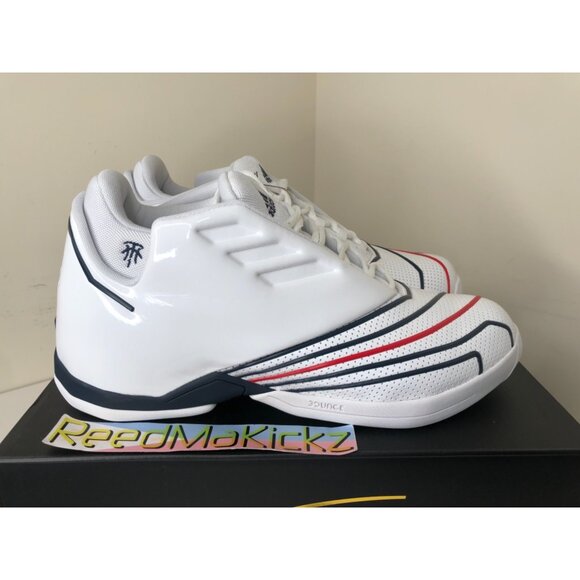 Adidas TMAC 2 Restomod USA White Navy mens 12us - Picture 3 of 5